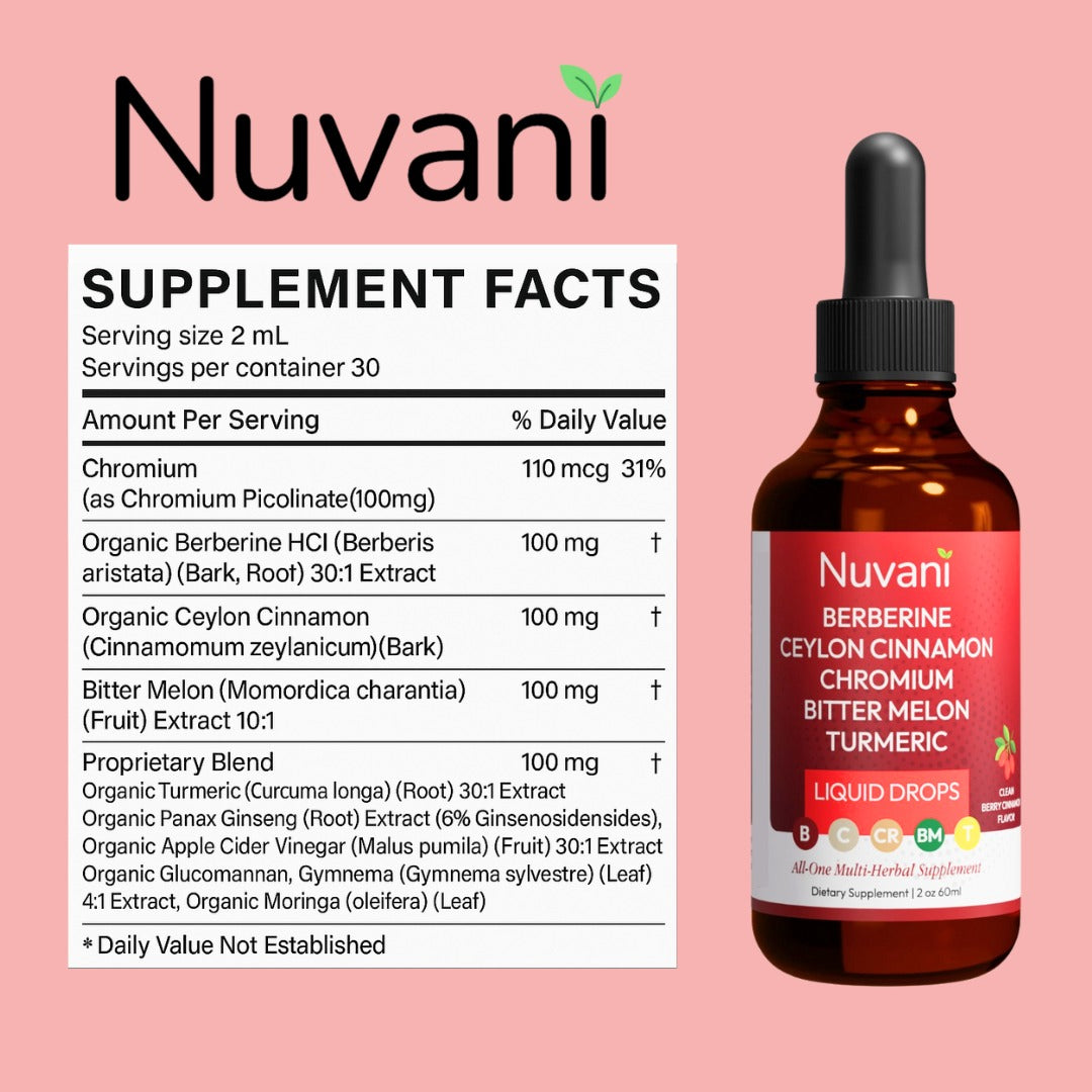 Berberine Cinnamon Blood Sugar Regulator