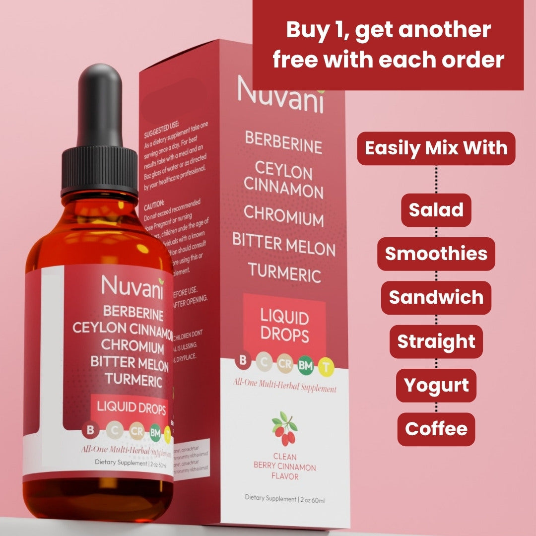 Berberine Cinnamon Blood Sugar Regulator