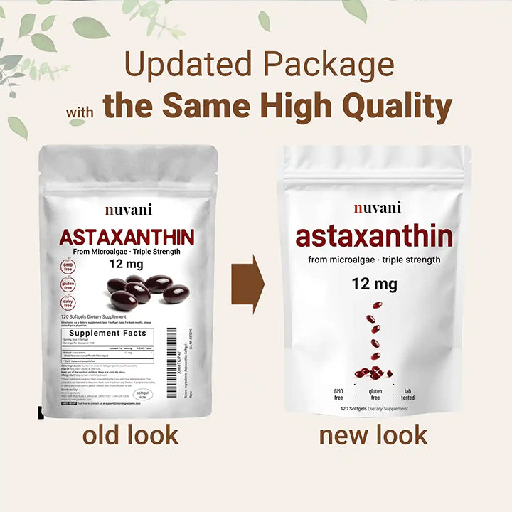 Astaxanthin softgels