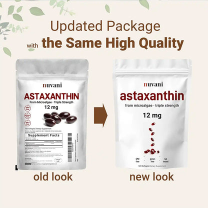Astaxanthin softgels